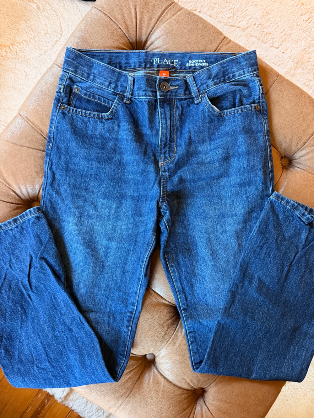 The Children's Place Blue Bootcut Jeans
